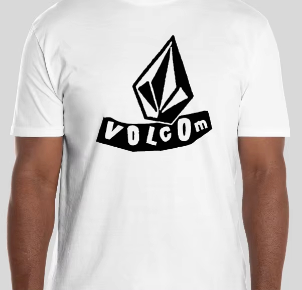 Streetwear Brand Tees - Volcom Männer Frauen Baumwolle T-shirt Luxus