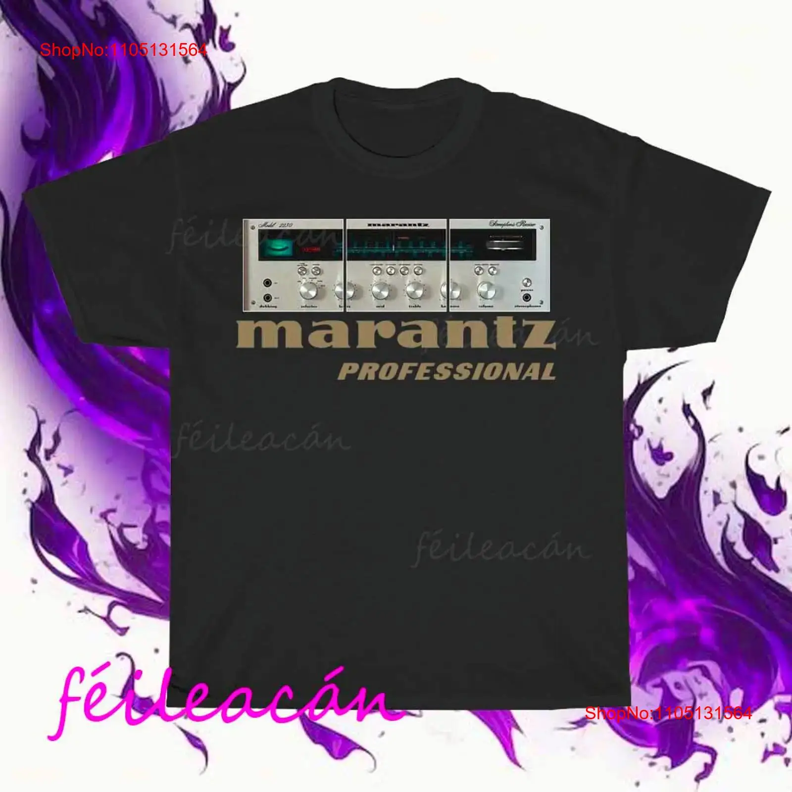 Streetwear Brand Tees - Brandneues Marantz-Verstärker-Logo, amerikanisches T-Shirt, lustige Größe