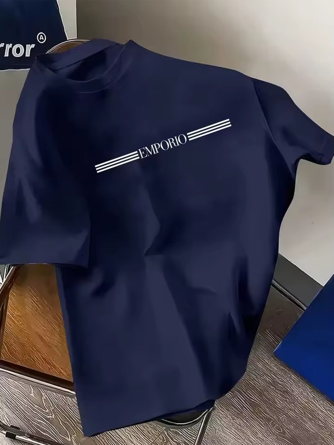 Streetwear Brand Clothing - Luxus-Marken-T-Shirt für Herren mit Buchstabendruck, 100%