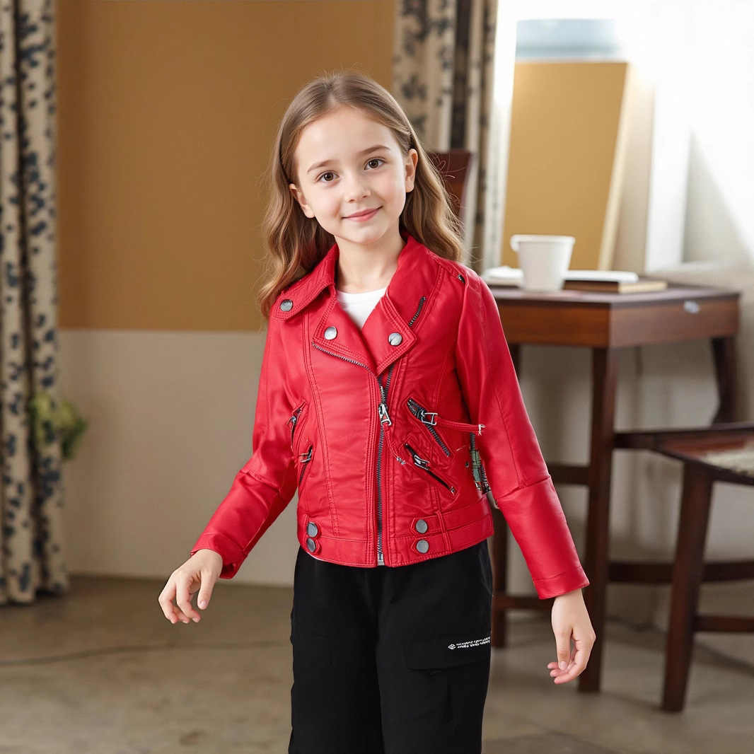 Streetwear Brand Red Logo - Kinder Straßenfotografie tragen 2-12 Jahre NEUES