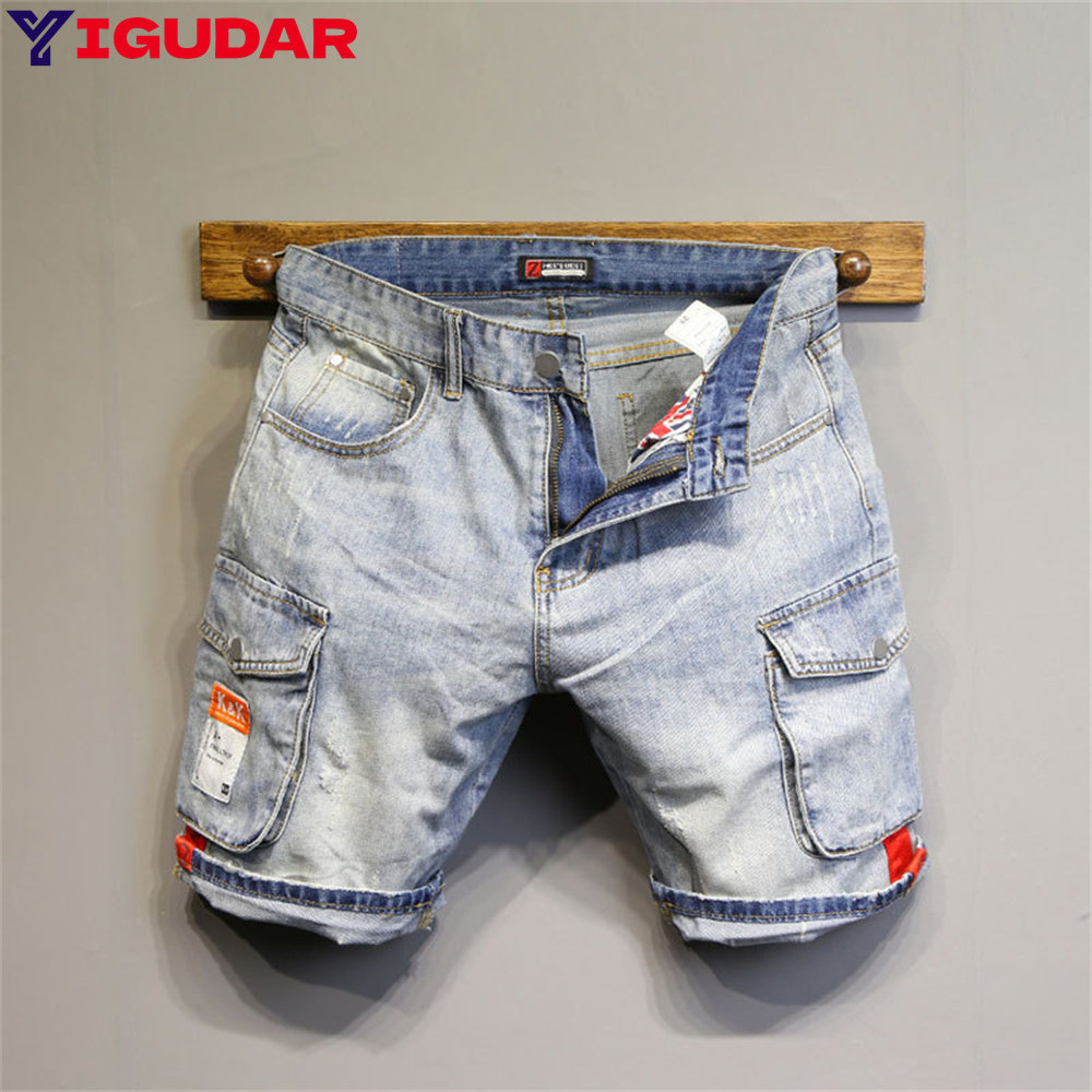 Modemarke Herren Jeans-Shorts  – Streetwear Brand Denim Bewertung und Preis