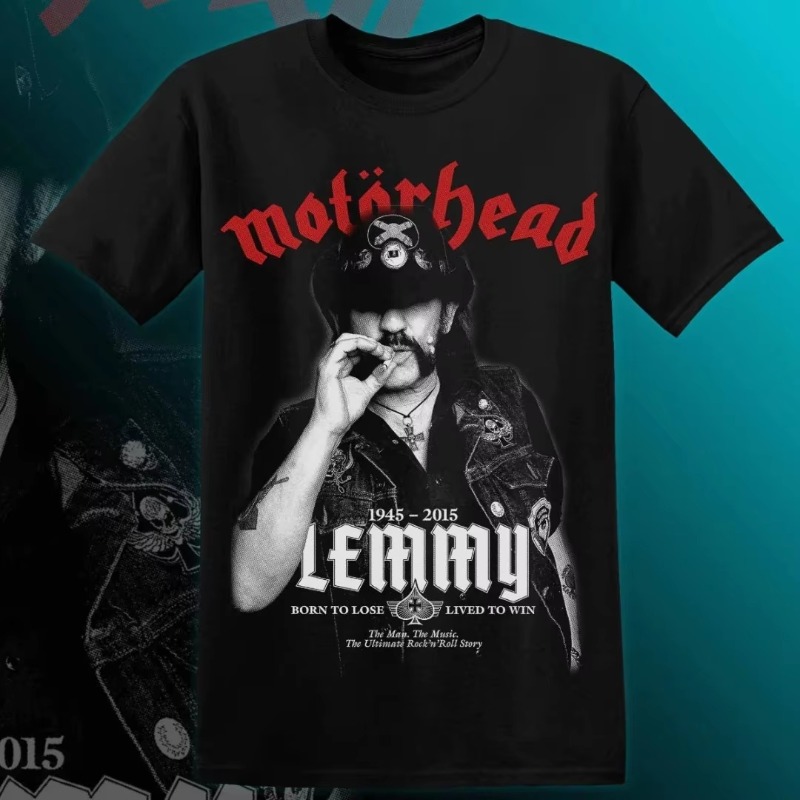 MOTÖRHEAD LEMMY T-Shirt Herren – Streetwear Brand Clothing Bewertung und Preis